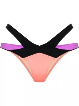 Agent Provocateur плавки бикини Mazzy с вырезами, розовый