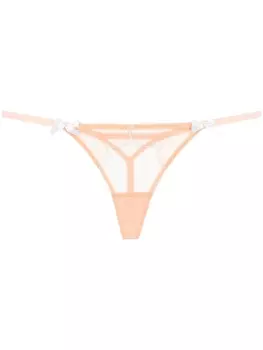 Agent Provocateur трусы-стринги Lorna, нейтральный цвет