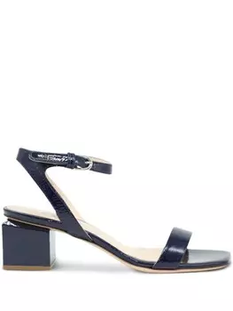 AGL лакированные босоножки Angie 60, синий