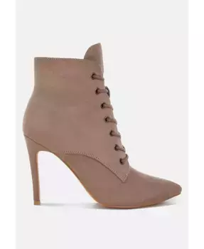 Agmati Ботинки на шнуровке с острым носом London Rag, коричневый/бежевый