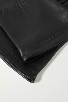 AGNELLE Кожаные перчатки Грейс, черный