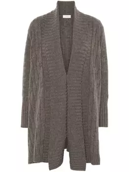 Agnona кашемировый кардиган, коричневый