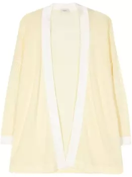 Agnona кашемировый кардиган рыхлой вязки, желтый