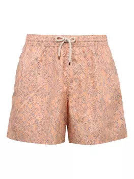 Agnona плавки-шорты с кулиской, розовый