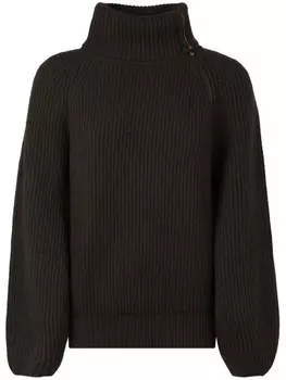 Agnona шерстяной свитер, черный