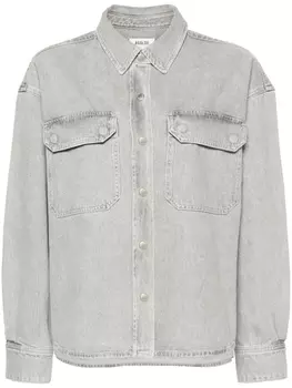 AGOLDE джинсовая рубашка Gwen, серый