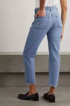 AGOLDE джинсы прямого кроя с завышенной талией Parker, деним