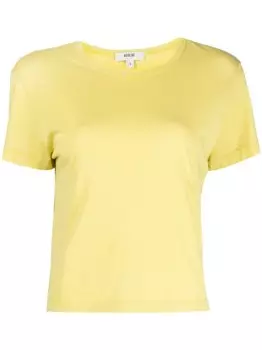 AGOLDE футболка Drew с приспущенными плечами, желтый