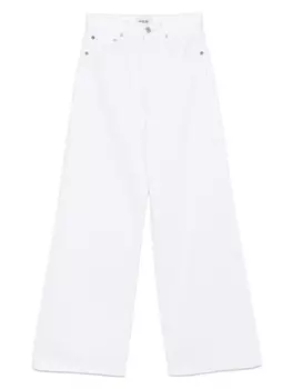 AGOLDE хлопковые джинсы, белый