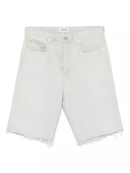 AGOLDE хлопковые шорты, серый