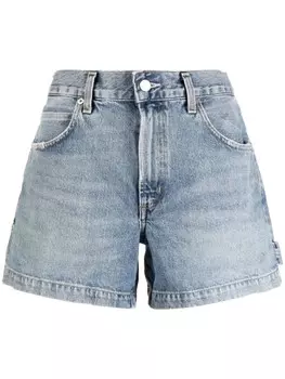 AGOLDE короткие джинсовые шорты Magda, синий