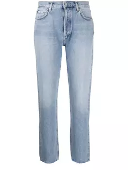 AGOLDE прямые джинсы Remi средней посадки, синий