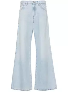 AGOLDE широкие джинсы Clara, синий