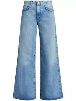 AGOLDE широкие джинсы средней посадки, синий