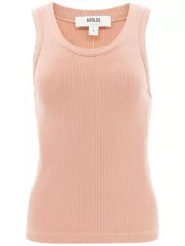 AGOLDE топ Poppy из органического хлопка, розовый