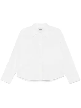 AGOLDE укороченная рубашка Naya, белый