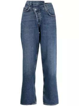 AGOLDE укороченные джинсы, синий