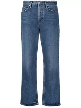 AGOLDE укороченные джинсы, синий