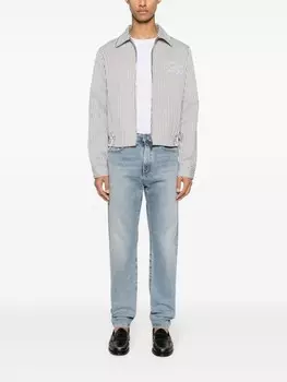 AGOLDE зауженные джинсы Curtis средней посадки, синий