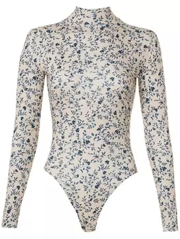 Agua By Agua Bendita боди Cayena Caf, нейтральный цвет