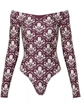 Agua By Agua Bendita купальник Palazzo Relato, красный