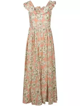 Agua By Agua Bendita платье Espliego Menaje, розовый