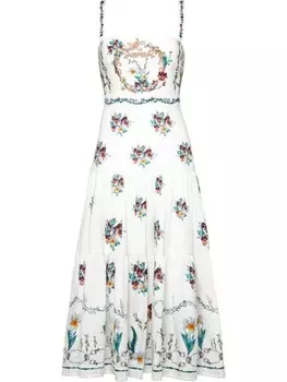 Agua By Agua Bendita платье Lima, белый
