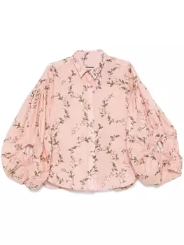 Agua By Agua Bendita рубашка Agar Wisteria, розовый