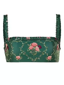 Agua By Agua Bendita топ бикини Olmo Memoria, зеленый