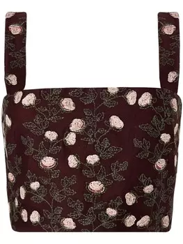 Agua By Agua Bendita топ Luciana Colibri, красный