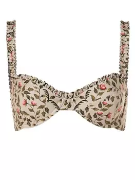 Agua By Agua Bendita верх бикини Agraz Sueo, нейтральный цвет