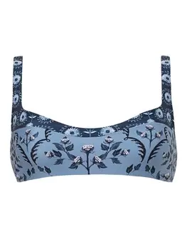 Agua By Agua Bendita верх бикини Anatasa Sueo, синий