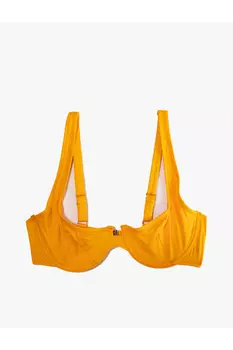 ahike Ercmen X - Верх бикини с проволокой Koton, желтый
