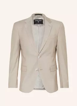 Aidan2 приталенный пиджак Strellson, бежевый