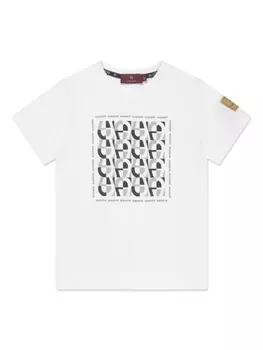 Aigner футболка с логотипом, белый