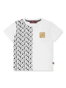 Aigner футболка с логотипом, белый