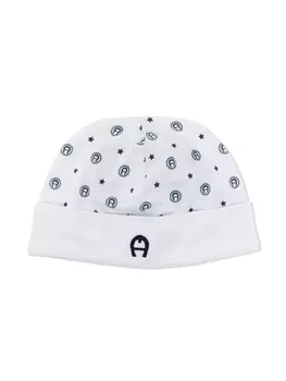 Aigner кепка с логотипом, белый