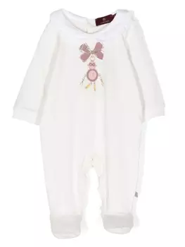 Aigner пижама с графичным принтом, белый