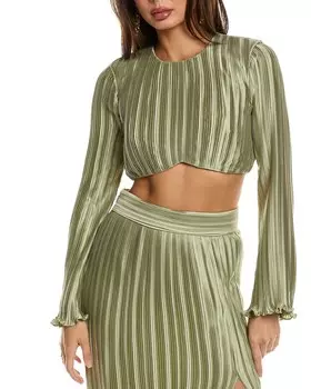 AIIFOS Пенелопа Топ, зеленый