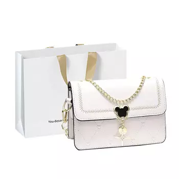 Aini Rabbit Женская сумка через плечо, Головка риса - белая + подарочный пакетик