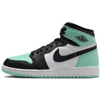 Air 1 Retro High "зеленый свечение" GS Jordan