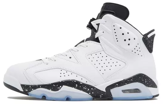 Air 6 "Reverse Oreo", кроссовки женские Jordan, белый/черный
