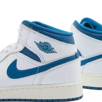 Air Jordan 1 Кроссовки Mid SE GS, синий