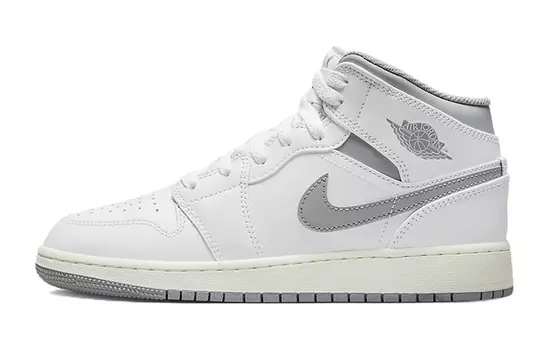 Air Jordan 1 Mid Neutral Grey (GS)