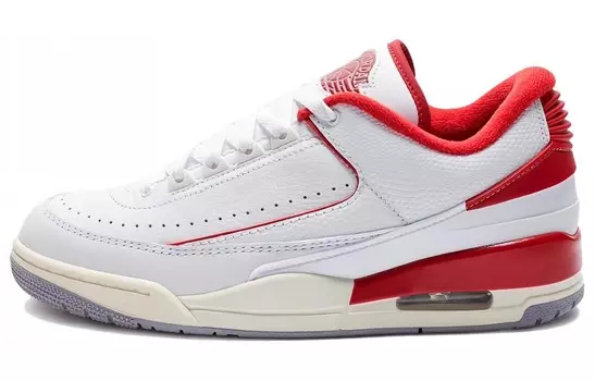 Air Jordan 2/3 White Varsity Red