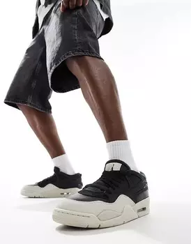 Air Jordan 4 – Remastered – Черно-белые кроссовки
