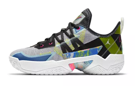 Air Jordan One Take 2 Green/Blue/Black GS