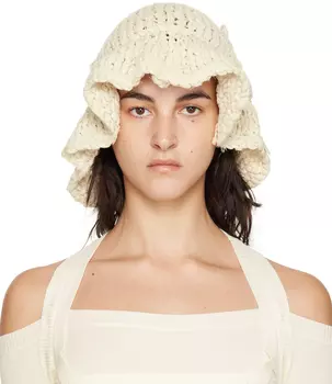 AIREI Off-White Потертая панама