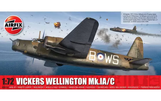 Airfix, Модельный комплект, Vickers Wellington Mk.ia/c 1/72