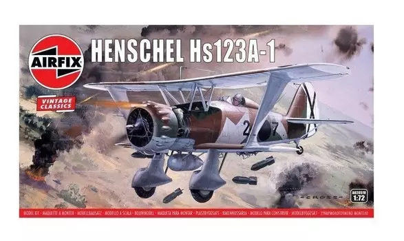 Airfix, Штурмовик Henschel Hs123A-1